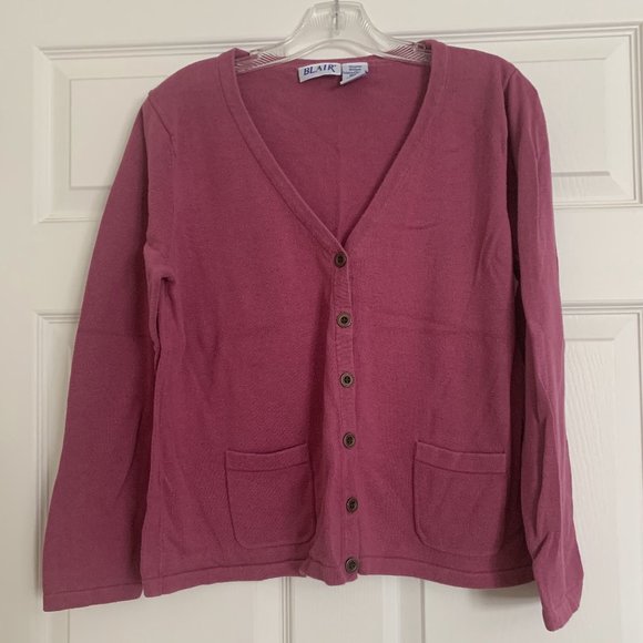 Blair Sweaters - Rose Color Cardigan